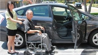 Caregiver Tips Wheelchair to Car Transfer [upl. by Yelir340]