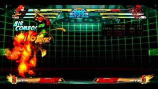 MVC3  Phoenix Advanced Combos 1 [upl. by Pytlik740]