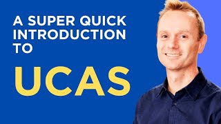 A SUPER QUICK introduction to UCAS [upl. by Rramaj919]