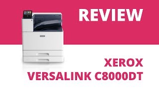 Xerox Versalink C8000DT A3 Colour Laser Printer [upl. by Macegan]