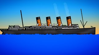 RMS Mauretania Flipaclip 🚢 titanic flipaclip ship [upl. by Htez]