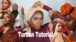 Trying to do muslims youtubers Headwraps turban Tutorial  Aisha Harun ShahdBatal  xdijabeauty [upl. by Dobbins]