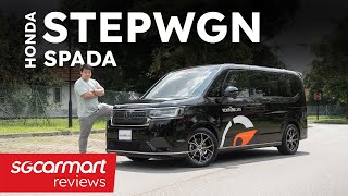 Honda Stepwgn Spada 20 Hybrid  Sgcarmart Reviews [upl. by Ive647]