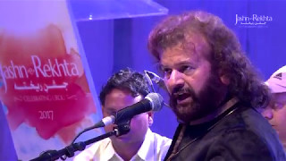 Dil Mein Sanam Ka Da Tha  Hans Raj Hans  JashneRekhta 2017 [upl. by Atiuqad]