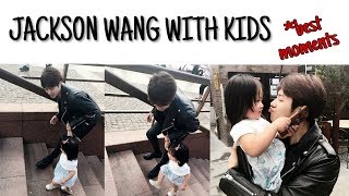 EngSub Jackson Wang with Kids Best Moments [upl. by Mari784]