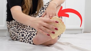 Say Goodbye to Dry Feet with This Easy Bread Mask Hack [upl. by Letisha]