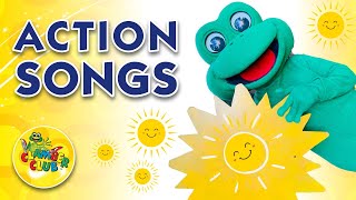 Mr Sun  Kids action songs Get those hands out and shine like Mr Sun with Jog the Frog [upl. by Ecyaj636]