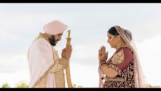 Barinder amp Amandeep  Wedding Highlights 4K [upl. by Emie]