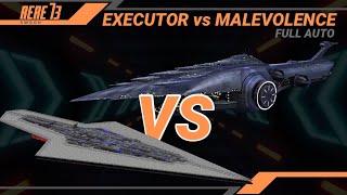 Executor vs Malevolence full auto swgoh arena [upl. by Enaht]