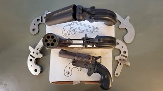 DIY Sheet Metal Derringers  Practical Scrap Metal Small Arms vol 7  Model 1 [upl. by Daffi]