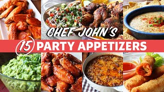 15 Simple Party Appetizers  Food Wishes [upl. by Mason]