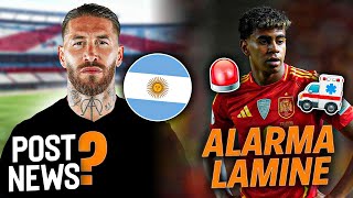 ALARMA con LAMINE YAMAL  ¿RAMOS RUMBO a ARGENTINA [upl. by Assirem]