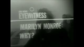 quotEyewitness  Marilyn Monroe Whyquot  August 1962 television special [upl. by Delinda]