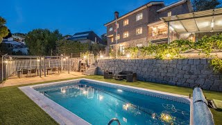 835000€ MARAVILLOSO CHALET DE 3 PLANTAS CON JARDÍN Y PISCINA EN ENTORNO NATURAL PRIVILEGIADO [upl. by Zelda]