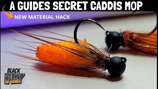 Fly Tying a Soft Hackle Mop Fly in 3 Minutes  AKA October Caddis or Crane Fly Larvae [upl. by Petr]