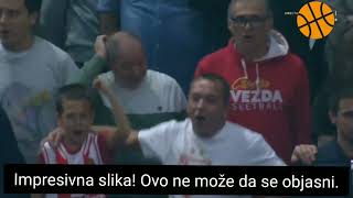 quotMajko moja kako grmi Arenaquot  španski komentatori očarani atmosferom  Crvena zvezda  Barselona [upl. by Wolfort]