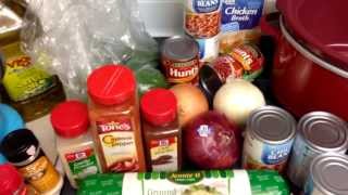 HLO Healthy Eating Recipe CrockPot Turkey Chili [upl. by Aninahs]