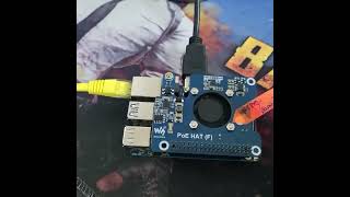 Waveshare POE HAT F on Orange Pi 5 Pro [upl. by Eneleahcim485]