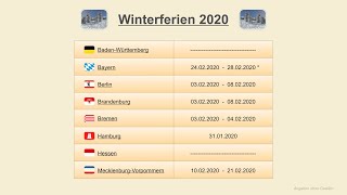 Winterferien 2020 [upl. by Eniamurt237]