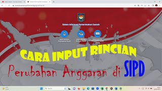 Cara Input Rincian Perubahan Anggaran di SIPD [upl. by Nate]