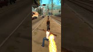 Gta San Andreas  CJ HAVE LUFY POWER ONE PEACE [upl. by Nyrem]