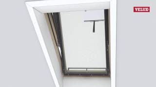 VELUX Roof Window  cleaning the window [upl. by Annor]