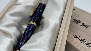 Unboxing Pelikan Black Infinity M1000 [upl. by Hepsiba]