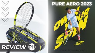 RACKET REVIEW Babolat Pure Aero 2023 [upl. by Price]