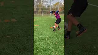 FASTEST footwork drill🔥to improve dribbling soccerskills footballskills soccer skills skill [upl. by Averill]