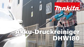 Makita AkkuDruckreiniger DHW180 [upl. by Arod942]