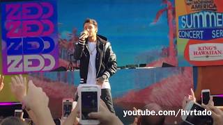 ZEDD ft Liam Payne Get Low  Good Morning America 072117 [upl. by Anhcar]