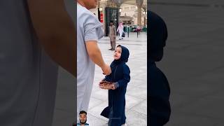 Mashallah cute baby 🥰 cutebaby kaba status shortvideo islamicstatus islamicvideo makkah [upl. by Refanej]