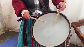 Landsknecht Drum Pattern [upl. by Annaes636]