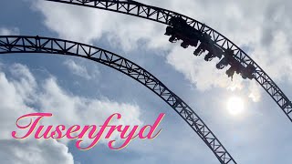 Tusenfryd Amusement Park Oslo  All Major Attractions in 10 Minutes [upl. by Gerta]