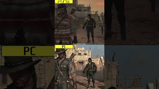 Red Dead Redemption PS5 vs PC Early Graphics Comparison  PS5 PS4 Backward Compatility vs PC [upl. by Homans]