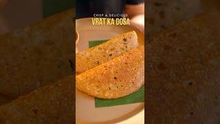 Vrat Ka Dosa  Navratri Special  Chef Sanjyot Keer shorts [upl. by Biancha]