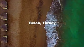 BELEK TURKEY by drone [upl. by Hannad585]