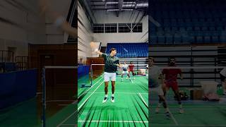 🤯🏸 Axelsen🥇  Insane Backhand Smash 💯 axelsen badmintonlovers paris2024 backhand [upl. by Regdor]