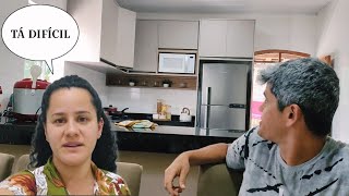 FOI COLOCADO O MICROONDAS NO ARMÁRIO 😱 TÁ COMPLICADO PRA NOSSA VÓ DETE🙏🙏 [upl. by Syxela]