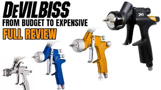 devilbiss spray guns all you need to know in one REVIEW [upl. by Kienan987]