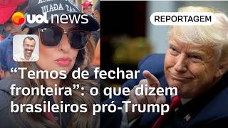 Eleição nos EUA Brasileiros que votam em Trump defendem até fechar fronteira  Jamil Chade [upl. by Aenitsirhc477]