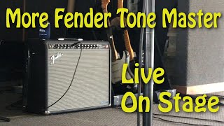 More Fender Tone Master Live On Stage [upl. by Sarajane]