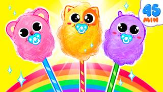 Cotton Candy for Kids  Funny Songs For Baby amp Nursery Rhymes by Toddler Zoo [upl. by Hayman376]