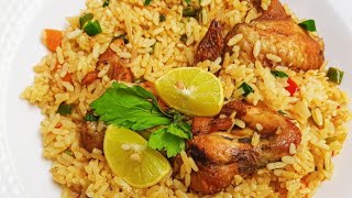 HOW TO COOK NIGERIAN COCONUT RICE  BEST NIGERIAN COCONUT RICE RECIPE [upl. by Datnow951]