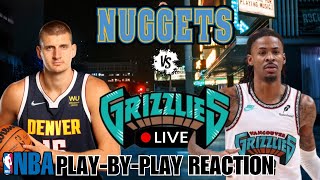 Denver Nuggets vs Memphis Grizzlies Live NBA Live Stream [upl. by Ifen]