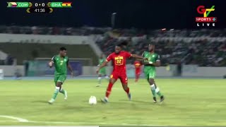 GHANA VS COMOROS01WORLD CUP QUALIFIERSGOALSampHIGHLIGHTS [upl. by Bernardo]