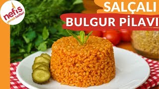 Tane Tane Salçalı Bulgur Pilavı Tarifi [upl. by Netsrejk]