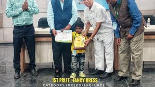 1st Prize in Interschool competitionOpen categoryPrekglkgUKG Bharathiyar Fancy Dresswinning [upl. by Jeffry]