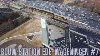 Bouw station EdeWageningen 7  Drone video 4K [upl. by Francine]