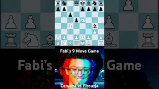 Fabi’s 9 Move Masterpiece vs Firouzja [upl. by Dan]